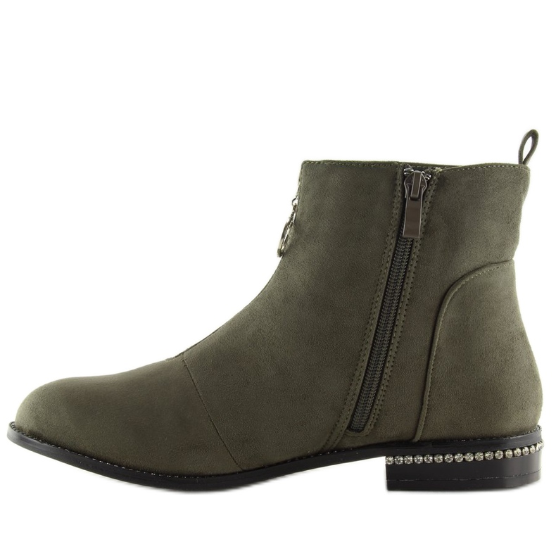 Bottes femme vertes LL6300 Olive 1