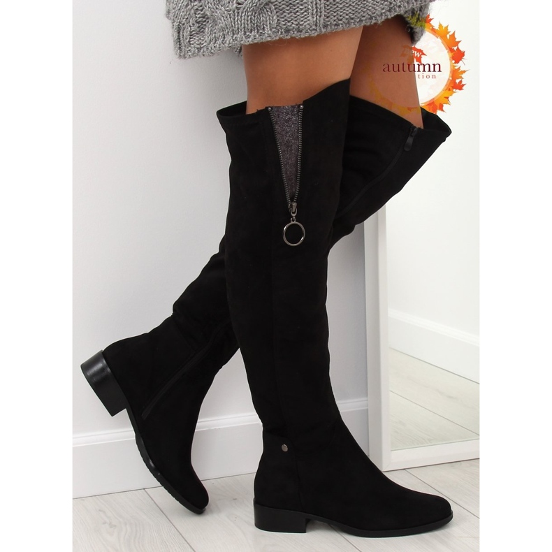 Cuissardes noir 7552-PG noir 1