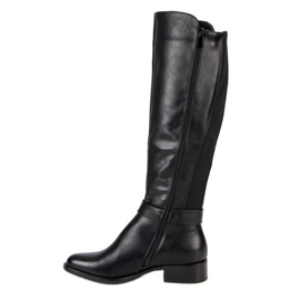 Bottines VINCEZA noires 1