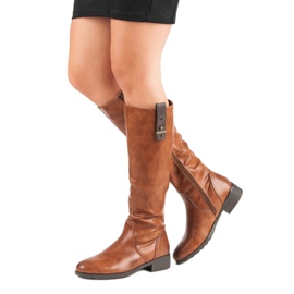 Filippo Bottes plates classiques brun 3