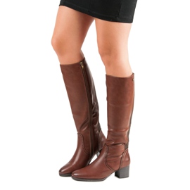Filippo Bottes classiques marron brun 1