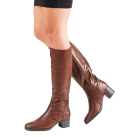 Filippo Bottes classiques marron brun 2