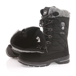 American Club Bottes de neige avec membrane American 702SB, noir le noir gris 4