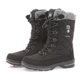 American Club Bottes de neige avec membrane American 702SB, noir le noir gris 3