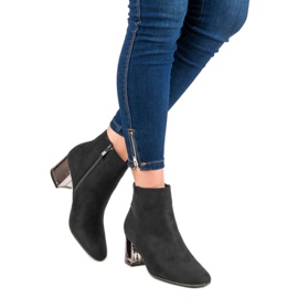 Bestelle Bottes d'automne élégantes le noir 2