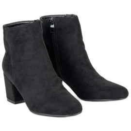 Nio Nio Bottes en daim classiques le noir 6