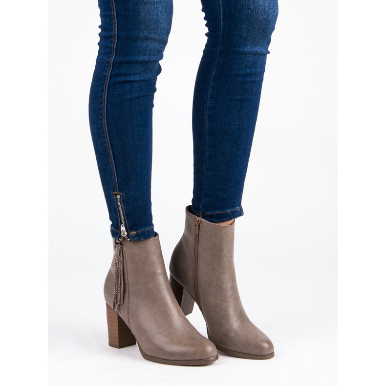 Super Mode Bottes classiques brun 1