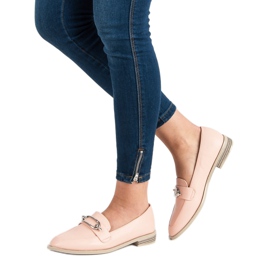 Super Me Mocassins à poudre rose 2 Super Me Mocassins à poudre rose 2