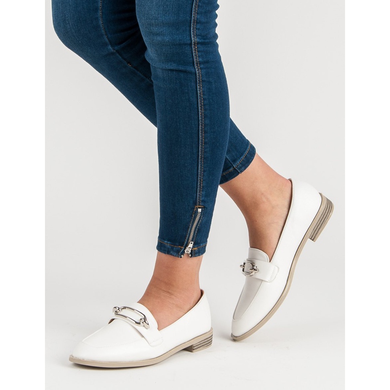 Super Me Mocassins blancs 1