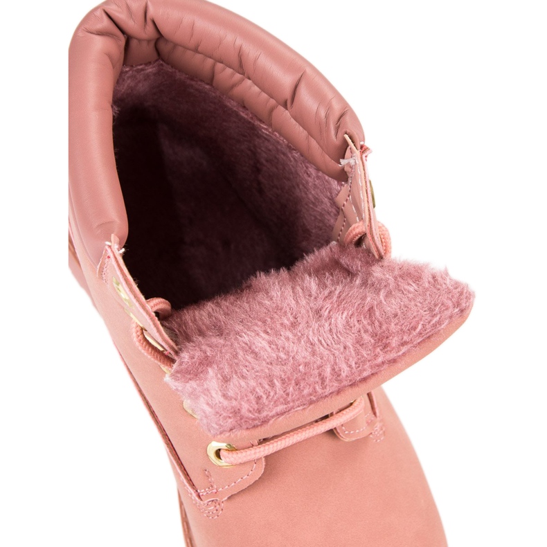 Trappeurs de poudre rose 1