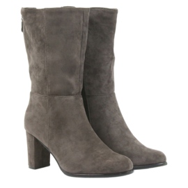 Bottes foncées bottes Coffe Sergio leone beige 3