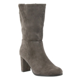 Bottes foncées bottes Coffe Sergio leone beige 1