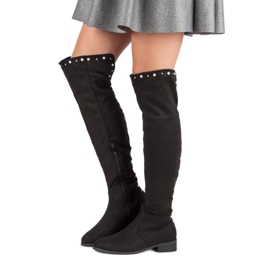Cm Paris Cuissardes avec perles noir 2