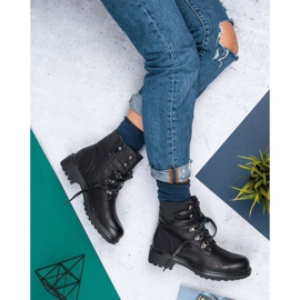 Janessa Travailleurs à lacets noirs 1