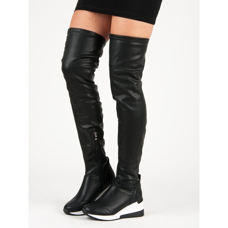 SDS Bottes compensées sportives noir 2