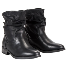 Super Me Bottes noires classiques le noir 3