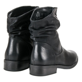 Super Me Bottes noires classiques le noir 2