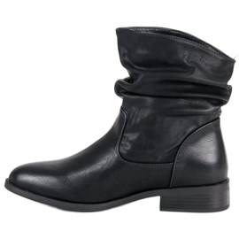 Super Me Bottes noires classiques le noir 1