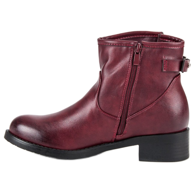 Super Me Bottes décontractées bordeaux rouge 1