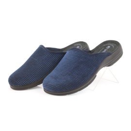 Inblu Chaussons homme bleu marine 3 Inblu Chaussons homme bleu marine 3
