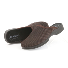 Inblu Chaussons marrons pour hommes brun 4