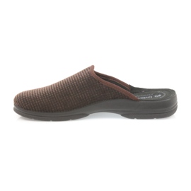 Inblu Chaussons marrons pour hommes brun 2