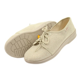 Befado chaussures homme pu 630M007 beige 4