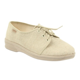 Befado chaussures homme pu 630M007 beige 1