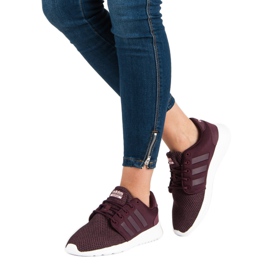Adidas Cf Qt Racer B43760 rouge 1
