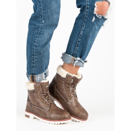 Arrigo Bello Trappeurs d'hiver chauds brun 1 Arrigo Bello Trappeurs d'hiver chauds brun 1