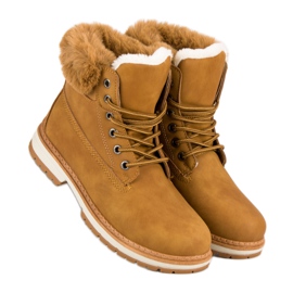 Fgm Paris Trappeurs de chameaux avec fourrure brun 1