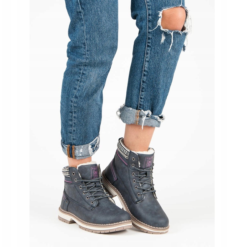 Arrigo Bello Les trappeurs chaleureux bleu 1