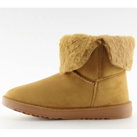 Emusy avec pompon camel SP04P Camel brun 2