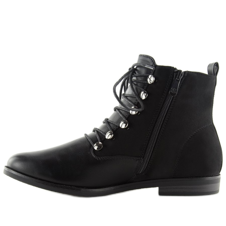 Noir Bottes noires pour femmes 8685 Noir 2