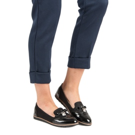 SDS Mocassins à la mode noir 2