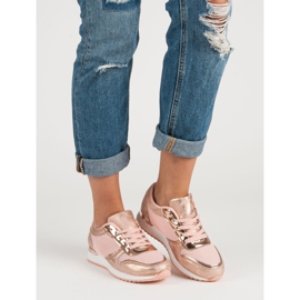 Chaussures de sport à la mode rose 2 Chaussures de sport à la mode rose 2