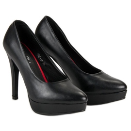 J. Star Talons compensés sexy le noir 1