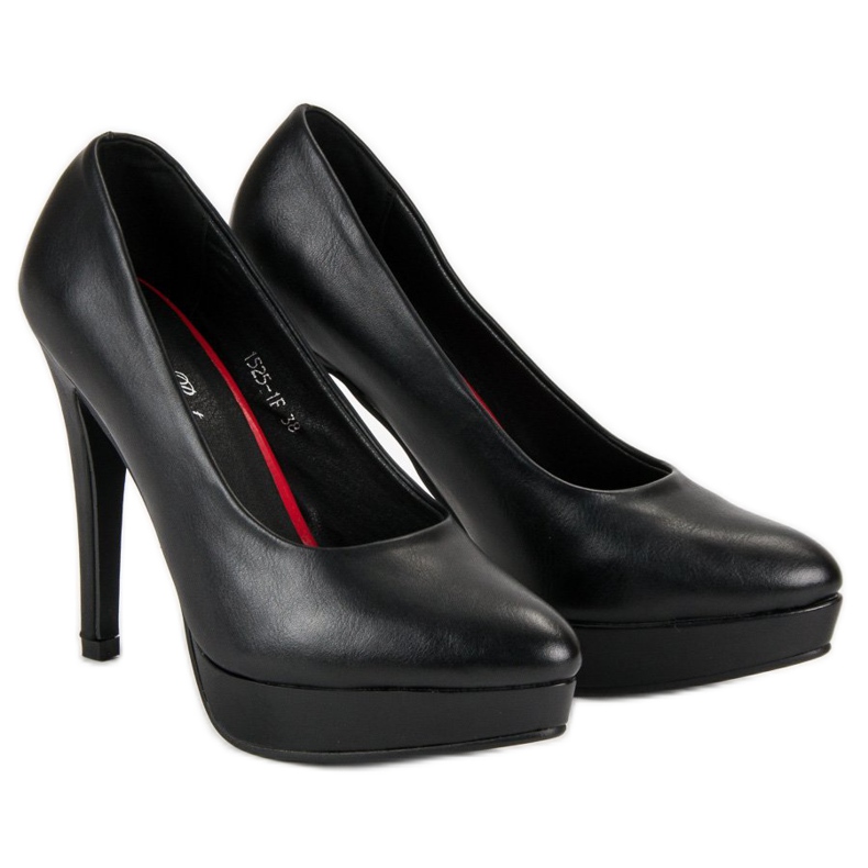 J. Star Talons compensés sexy noir 1