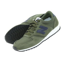 New Balance U420JDE JADE PIGMENT VERT COUVERT bleu marine 4