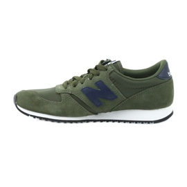 New Balance U420JDE JADE PIGMENT VERT COUVERT bleu marine 2