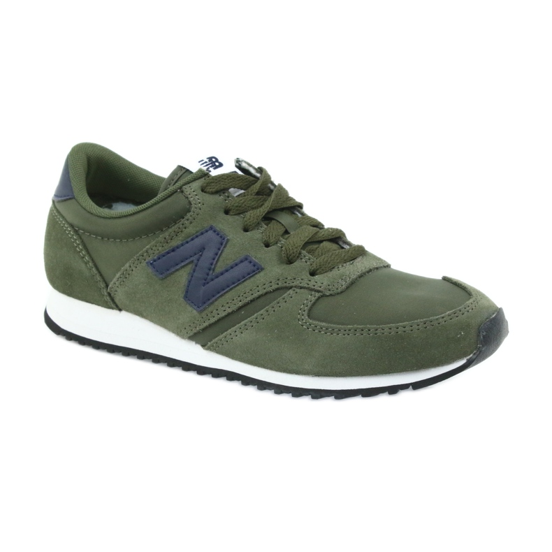New Balance U420JDE JADE PIGMENT VERT COUVERT bleu marin 1