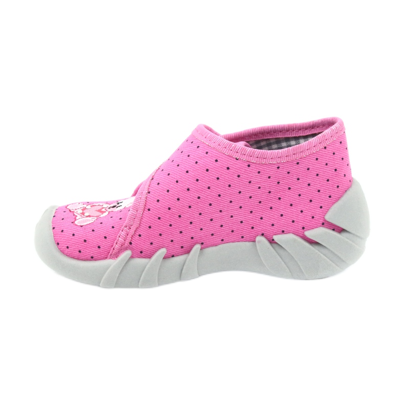 Chaussures pour enfants Befado 112P185 pantoufles rose 3