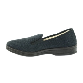 Befado chaussures pour hommes pu 096M090 gris bleu marin 2