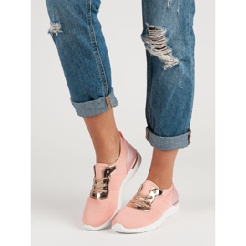 Chaussures de sport roses 2