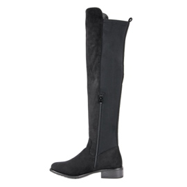 Seastar Bottes noires avec une fermeture éclair le noir 5