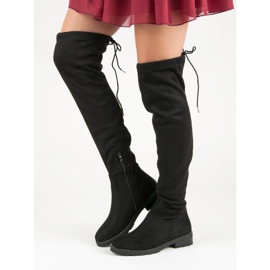 Seastar Bottines classiques à talons plats le noir 1