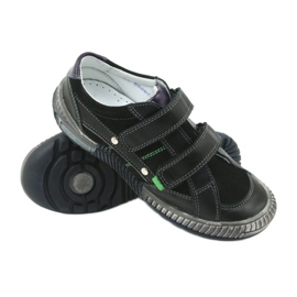 Chaussures garçons Bartek 55287 noir le noir gris vert 3