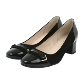 Chaussures pour femme ceinture Edeo 1900 noir le noir 3 Chaussures pour femme ceinture Edeo 1900 noir le noir 3