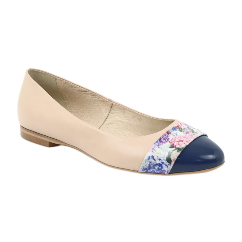 Ballerines pour femme fleurs Edeo 1905 beige brun bleu multicolore rouge 1 Ballerines pour femme fleurs Edeo 1905 beige brun bleu multicolore rouge 1