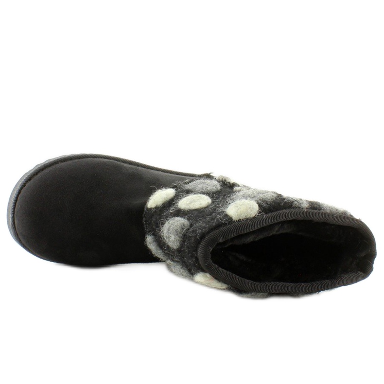 Emuses pour enfants avec dessus en feutre k1647405 Noir le noir 1